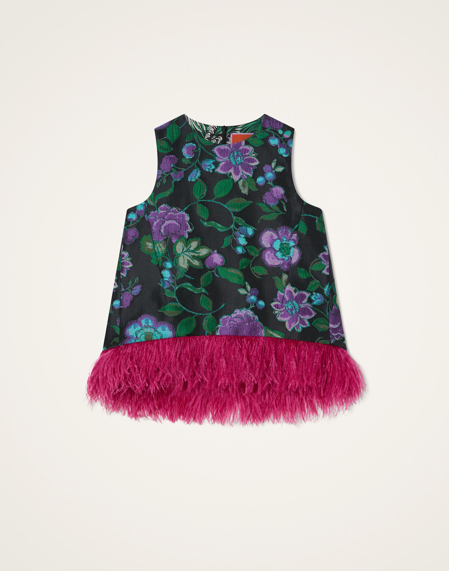 La DoubleJ La Scala Top Botanical Black TOP0013JCQ144BOT01BL01
