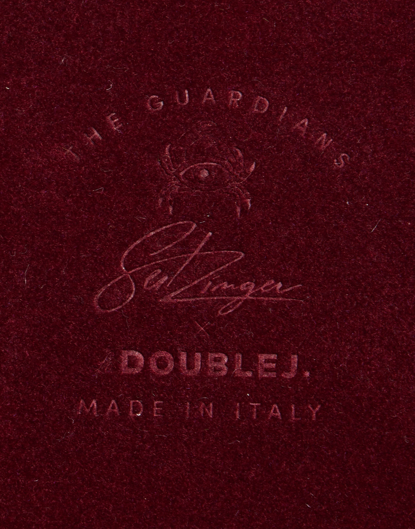 La DoubleJ Trinket Tray The Mermaid Bordeaux TRI0007CER001MRM01RE02