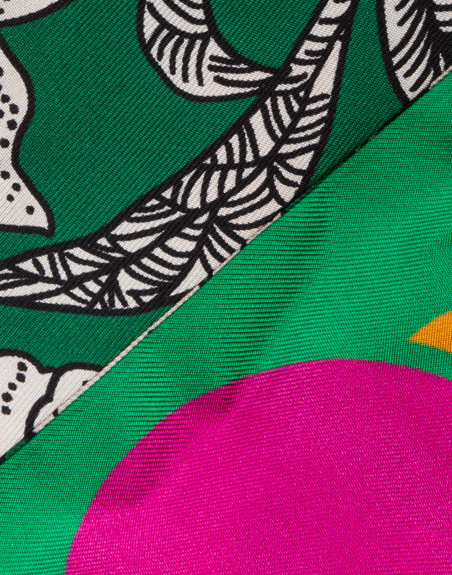 LaDoubleJ Skinny Scarf in Lilium Verde + Lava Lamp Grande Lilium Verde + Lava Lamp Grande SCA0008SIL001VAR0003