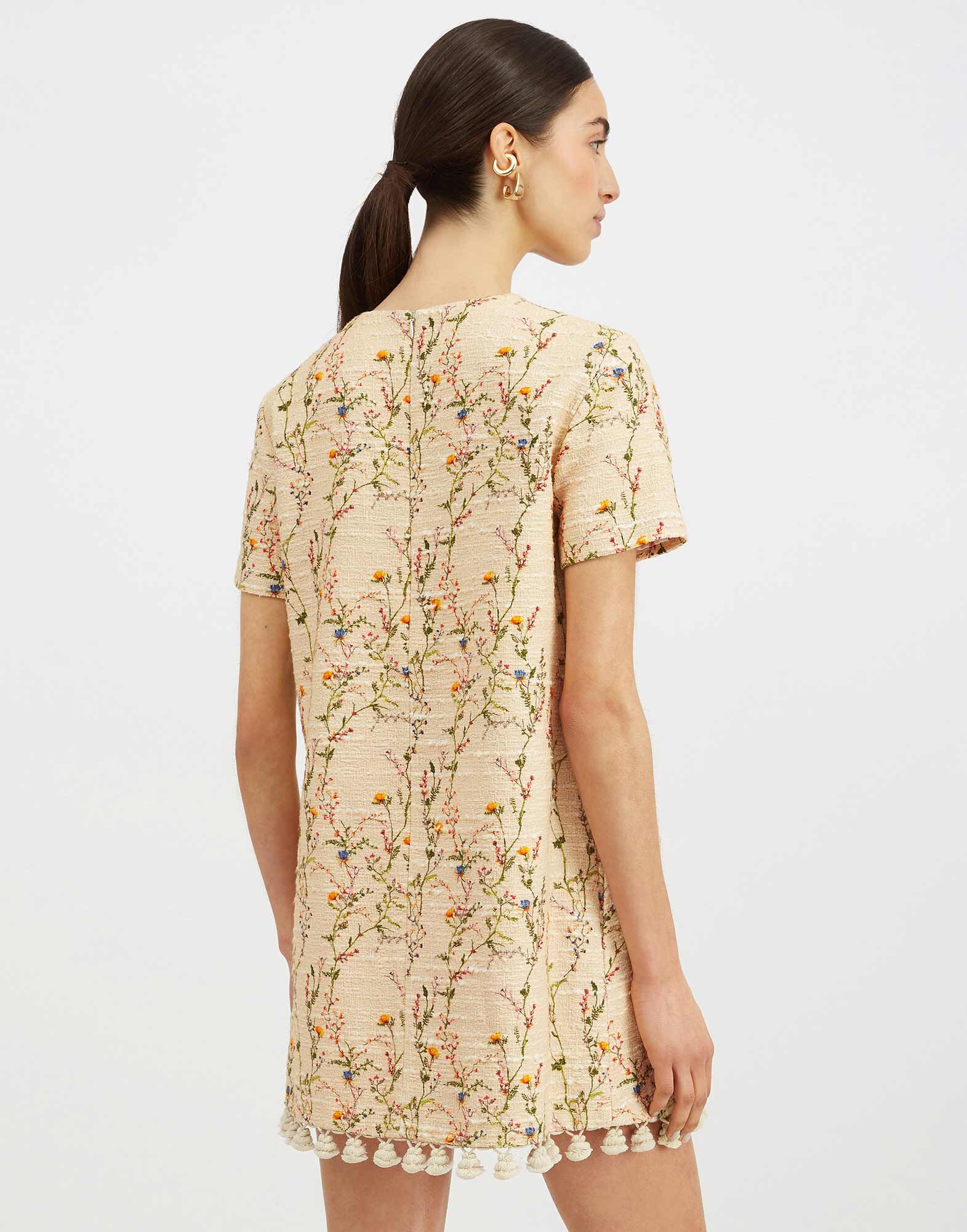 Cream swing dress clearance