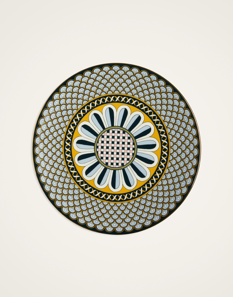 La DoubleJ Serving Platter La DoubleJ Serving Platter Napoli Midnight Blue PLA0001CER001NAP04BU04