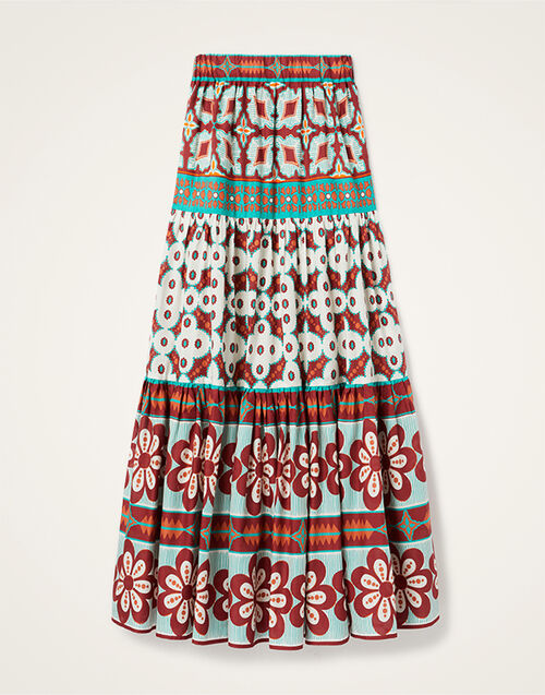 La DoubleJ Big Skirt La DoubleJ Big Skirt Pagoda Placée Rust SKI0139COT056PAG01OR04