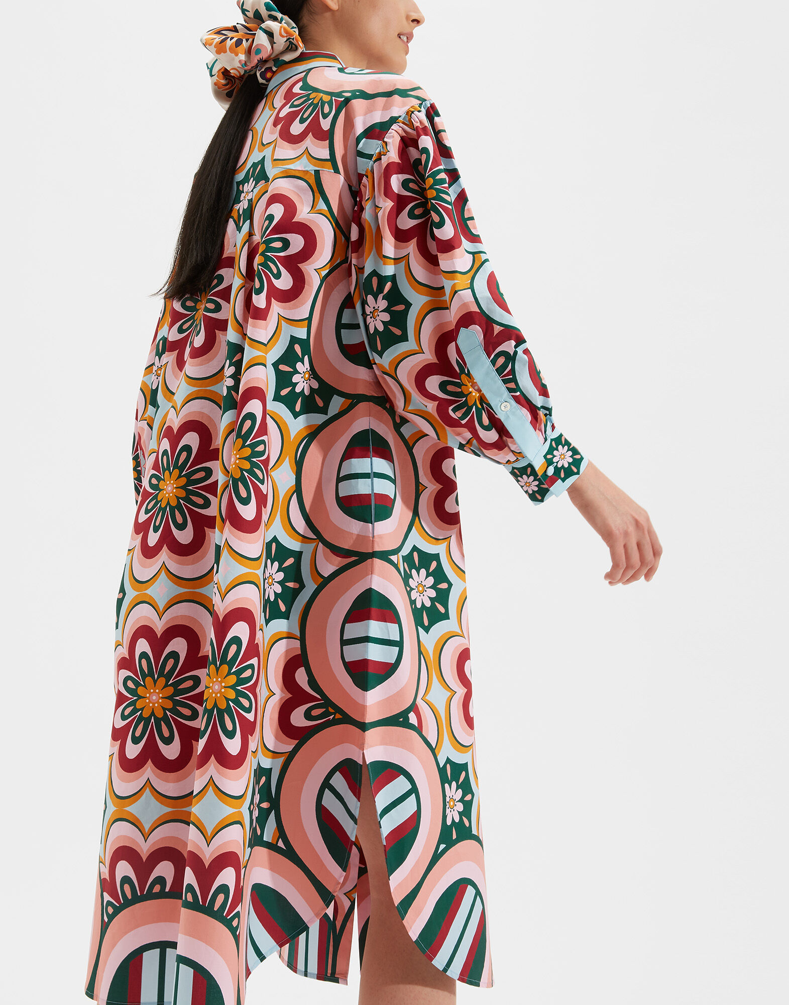 LaDoubleJ Big Shirt Dress Ciccio Rosa DRE0280COT015CIC0003