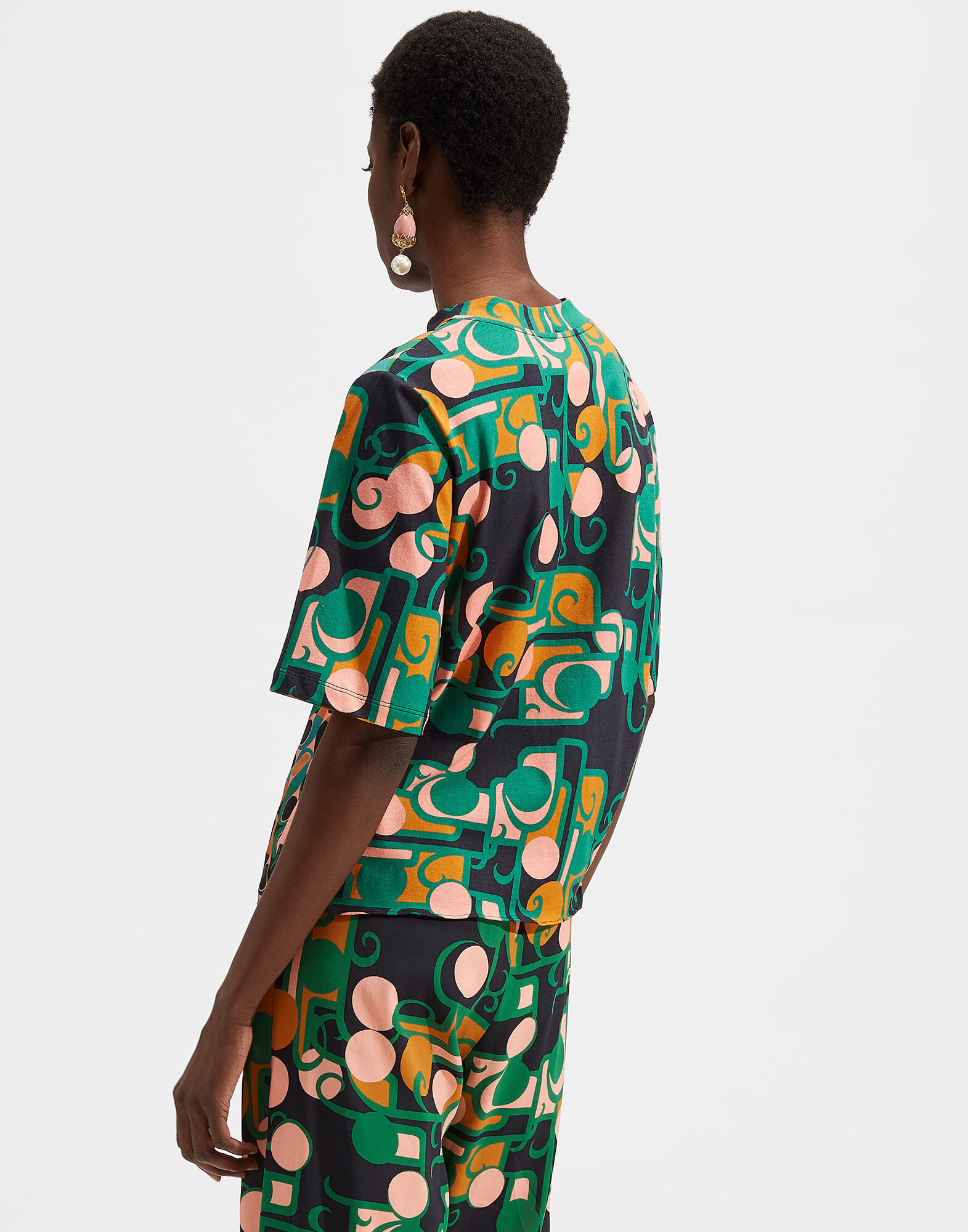 LaDoubleJ Lux T-Shirt Gumball Verde SHI0056SIL001GUM0002