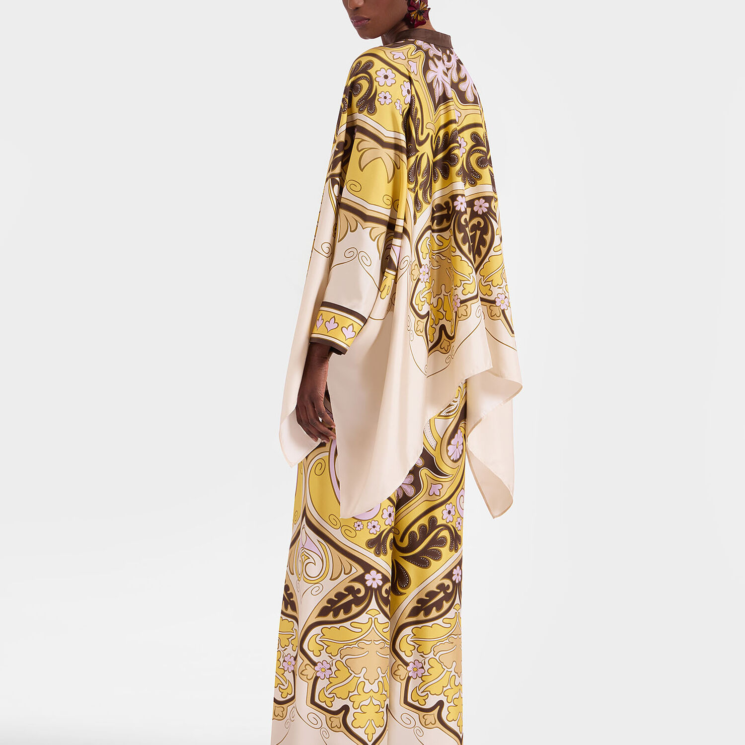 La Doublej Palazzo Pants In Yellow