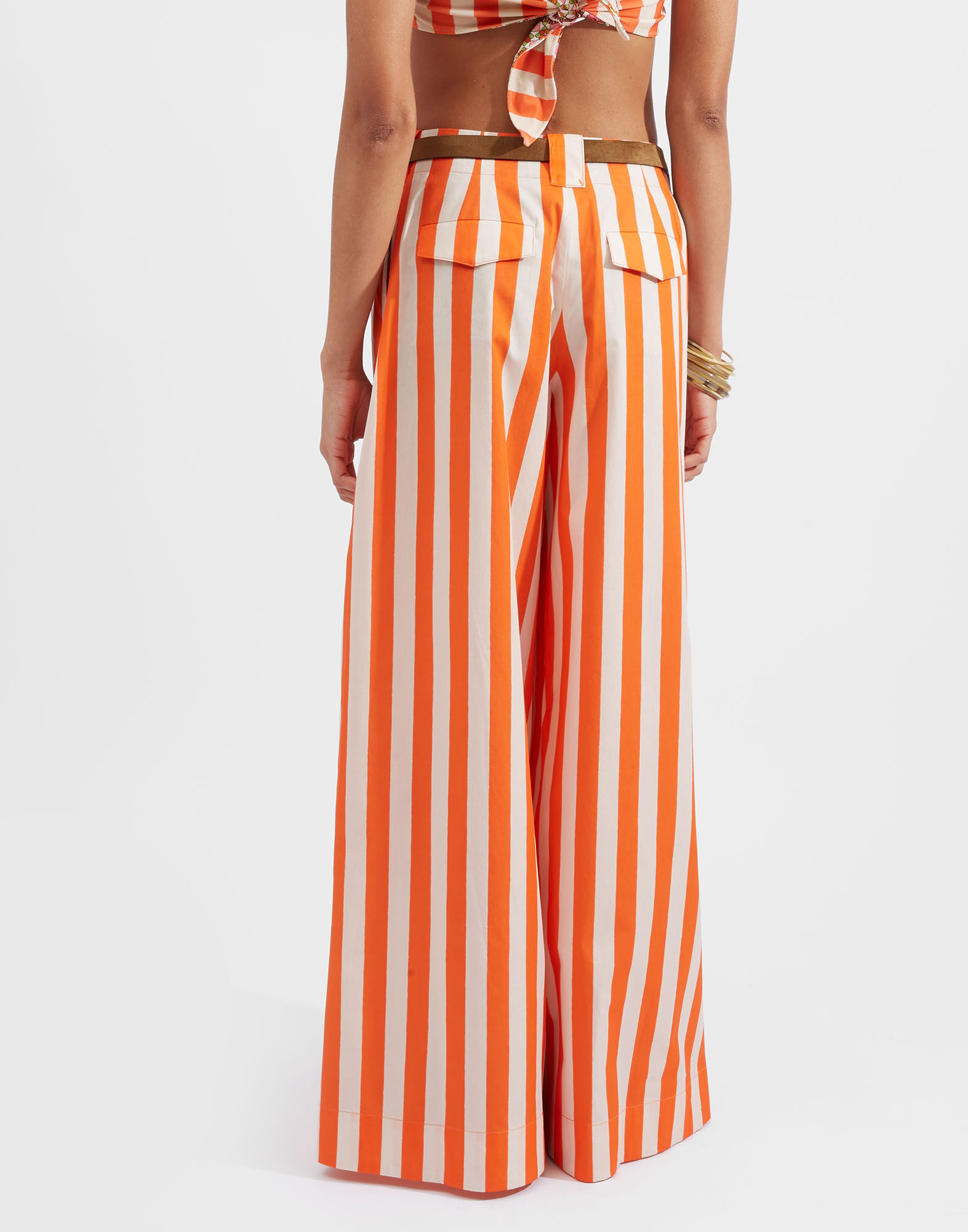 La DoubleJ Crisp Pants Riviera TRO0081COT039RIV01OR02