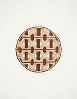 La DoubleJ Raffia Placemats Set Of 2 La DoubleJ Raffia Placemats Set Of 2 Napoli Cioccolato TBM0011RAF007NAP0005