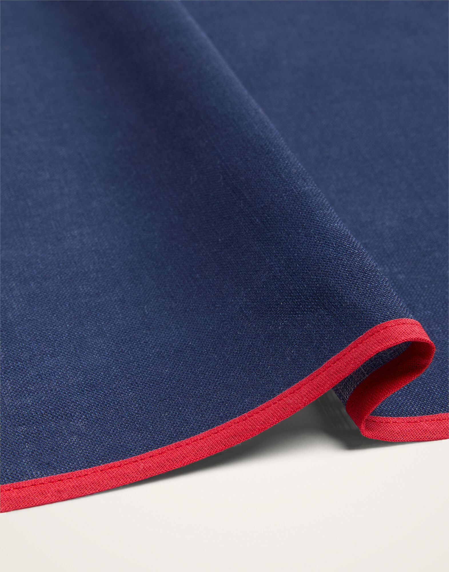 La DoubleJ Large Napkins Set of 2 Rainbow Midnight Blue NAP0010LIN017RAI44BU04