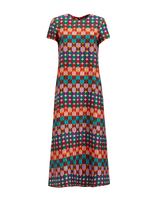 La DoubleJ Swing Dress La DoubleJ Swing Dress Mezzaluna Rainbow DRE0001SIL001MEZ0005
