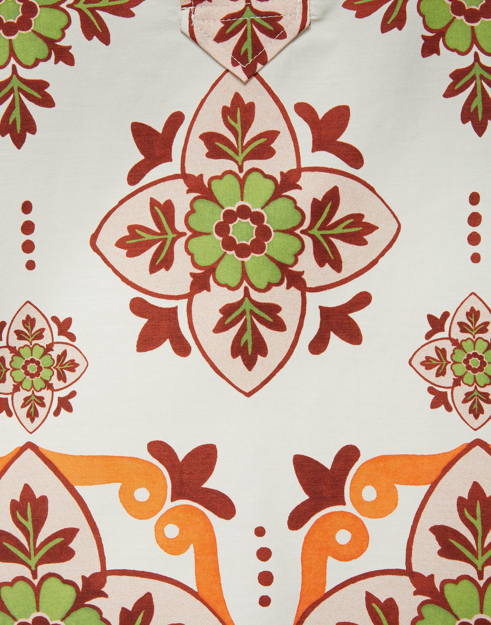 La DoubleJ Artemis Dress Partenope Plac&eacute;e DRE0176COT039PRT01OR02