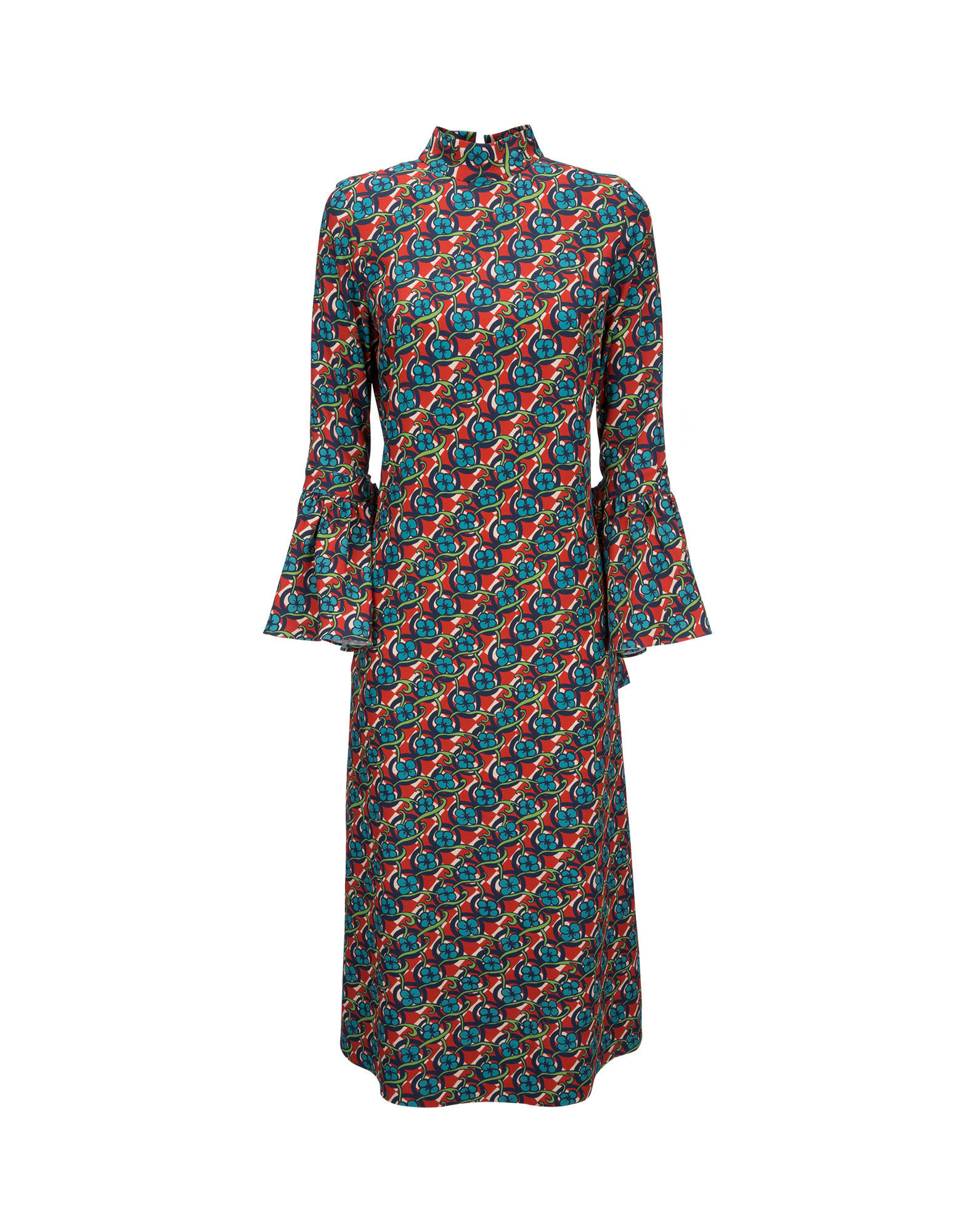 LaDoubleJ Happy Wrist Dress Lungo PicNic DRE0040SAB001VIO0001