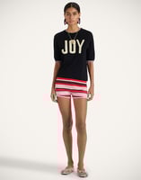 La DoubleJ Joy Tee La DoubleJ Joy Tee Joy Black PUL0276KNI163SOE10BL01