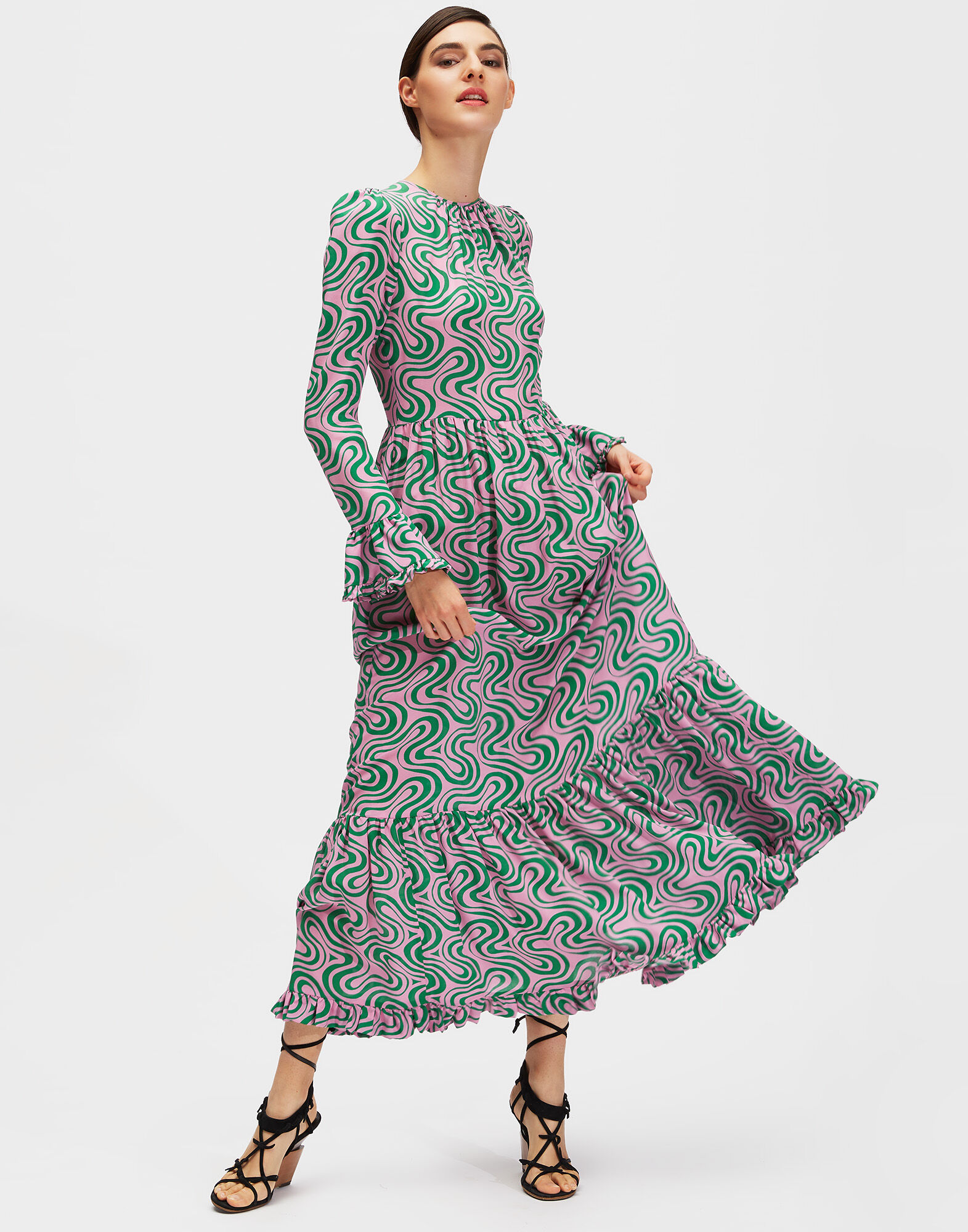 LaDoubleJ Visconti Dress Helter Skelter DRE0070GEO001HEL0001