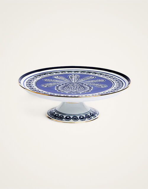 La DoubleJ Cake Stand Big Pineapple Blue CAK0001CER001PNP10BU03