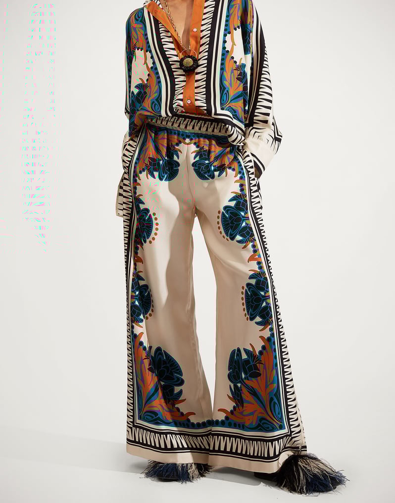 La DoubleJ Palazzo Pants La DoubleJ Palazzo Pants Florence Placée TRO0026SIL006FLO0002