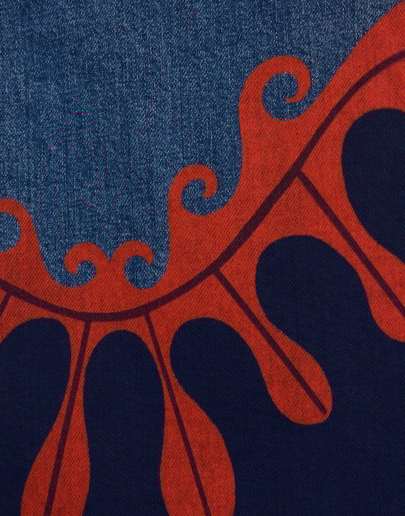 La DoubleJ The Tomcat Roller Jeans La DoubleJ The Tomcat Roller Jeans Deep In The Pacific Blue TRO0167DEN011PCF04BU03