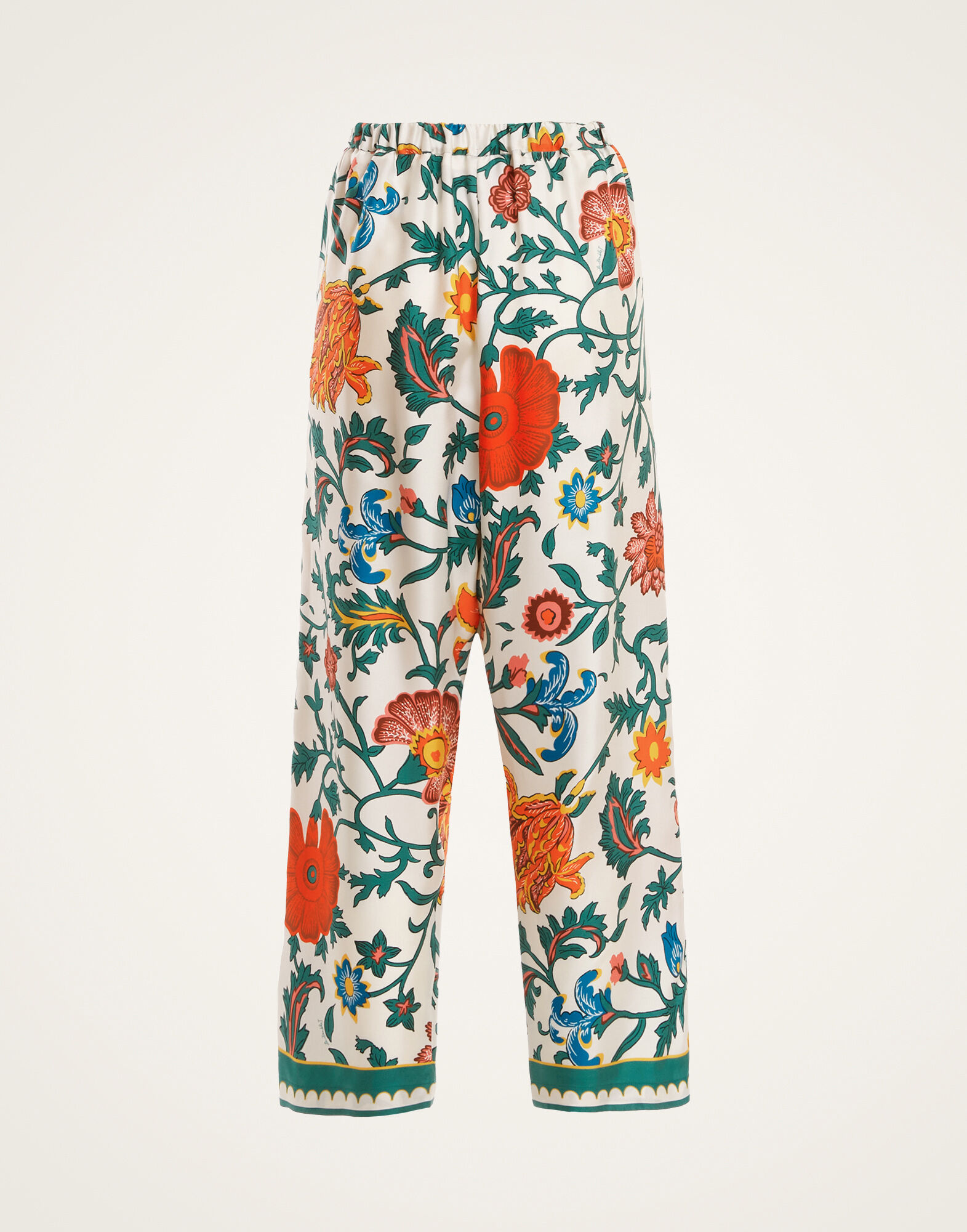 La DoubleJ Drawstring Pants Dragonflower Multicolor TRO0053SIL001DRE01MU01