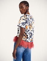 La DoubleJ La Scala Tee La DoubleJ La Scala Tee Selva White TSH0026JER039SEL06WH01