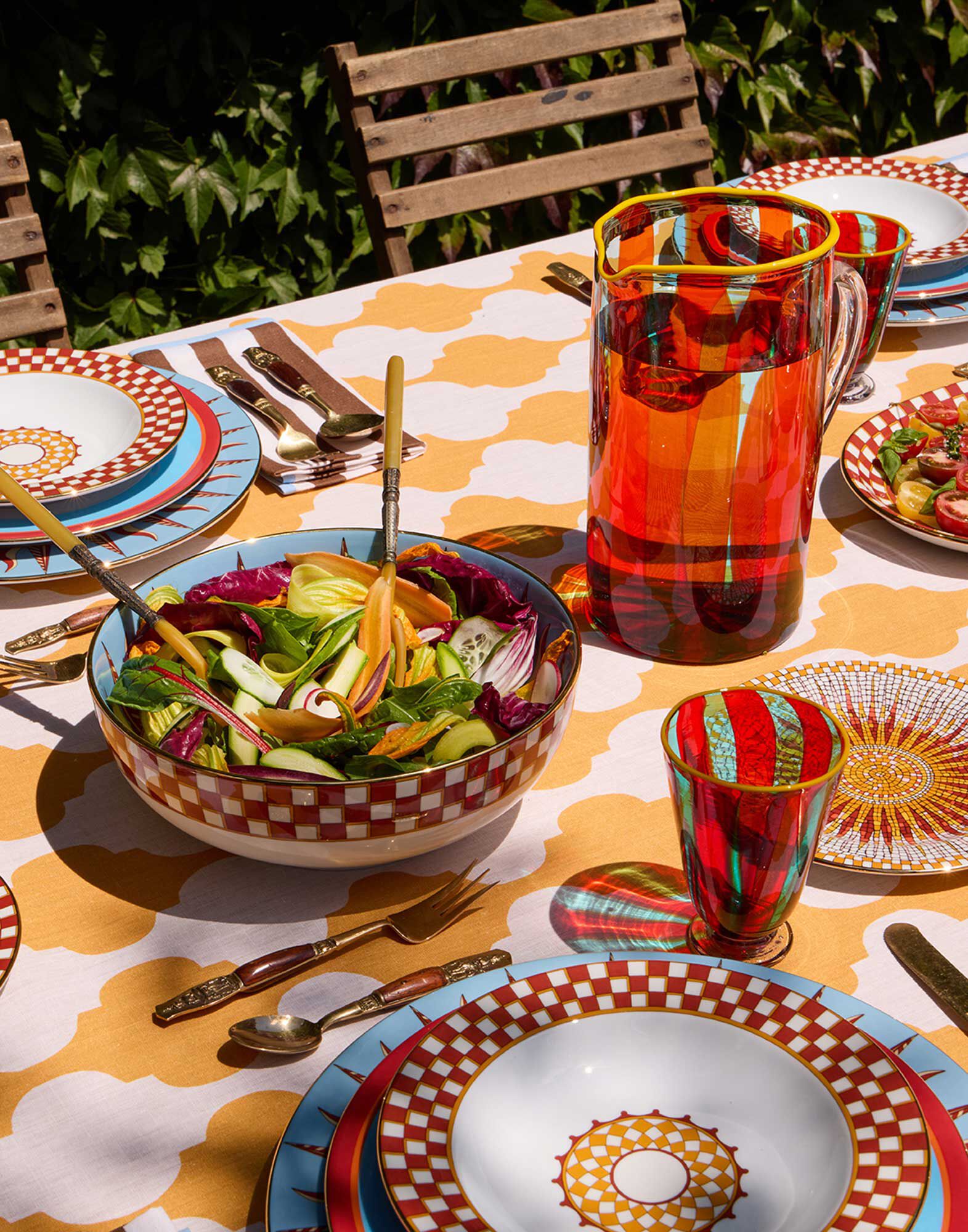 La DoubleJ Serving Bowl Apollo Brick BWS0002CER001APL01RE06