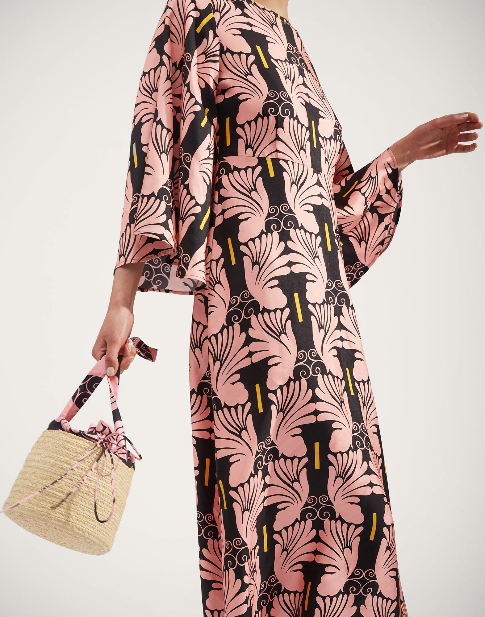 La DoubleJ Sorella Dress Ali Rosa DRE0179SIL001WIG0010