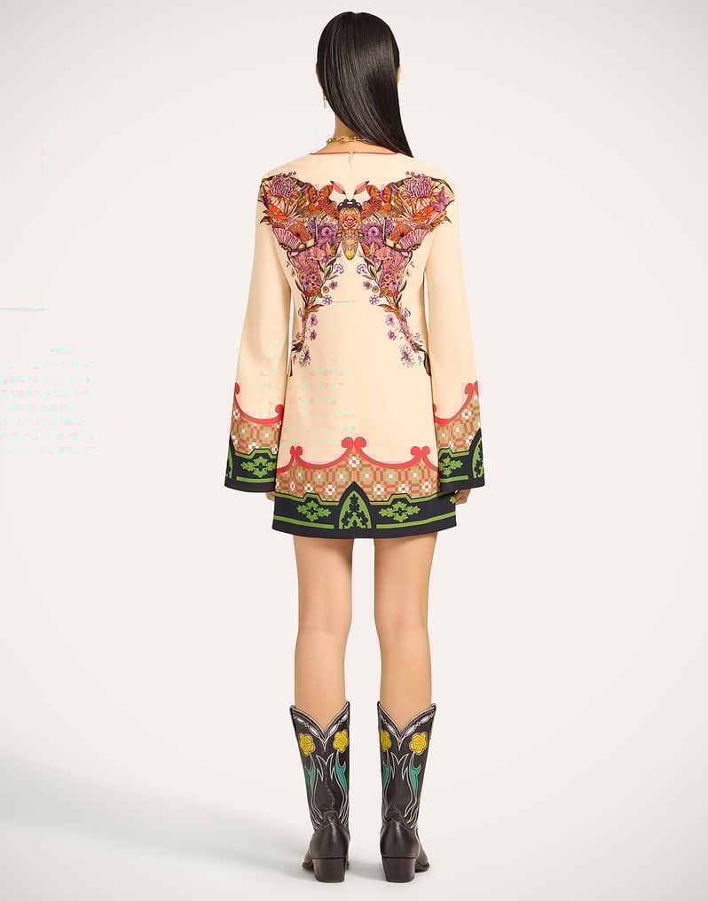 La DoubleJ Mini Supremes Swing Dress La DoubleJ Mini Supremes Swing Dress Mariposa Placée Ivory DRE0619VIS011MAR07WH04