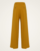 La DoubleJ Loose Pants La DoubleJ Loose Pants Solid Dark Yellow TRO0135WOL023SOLIDYE03