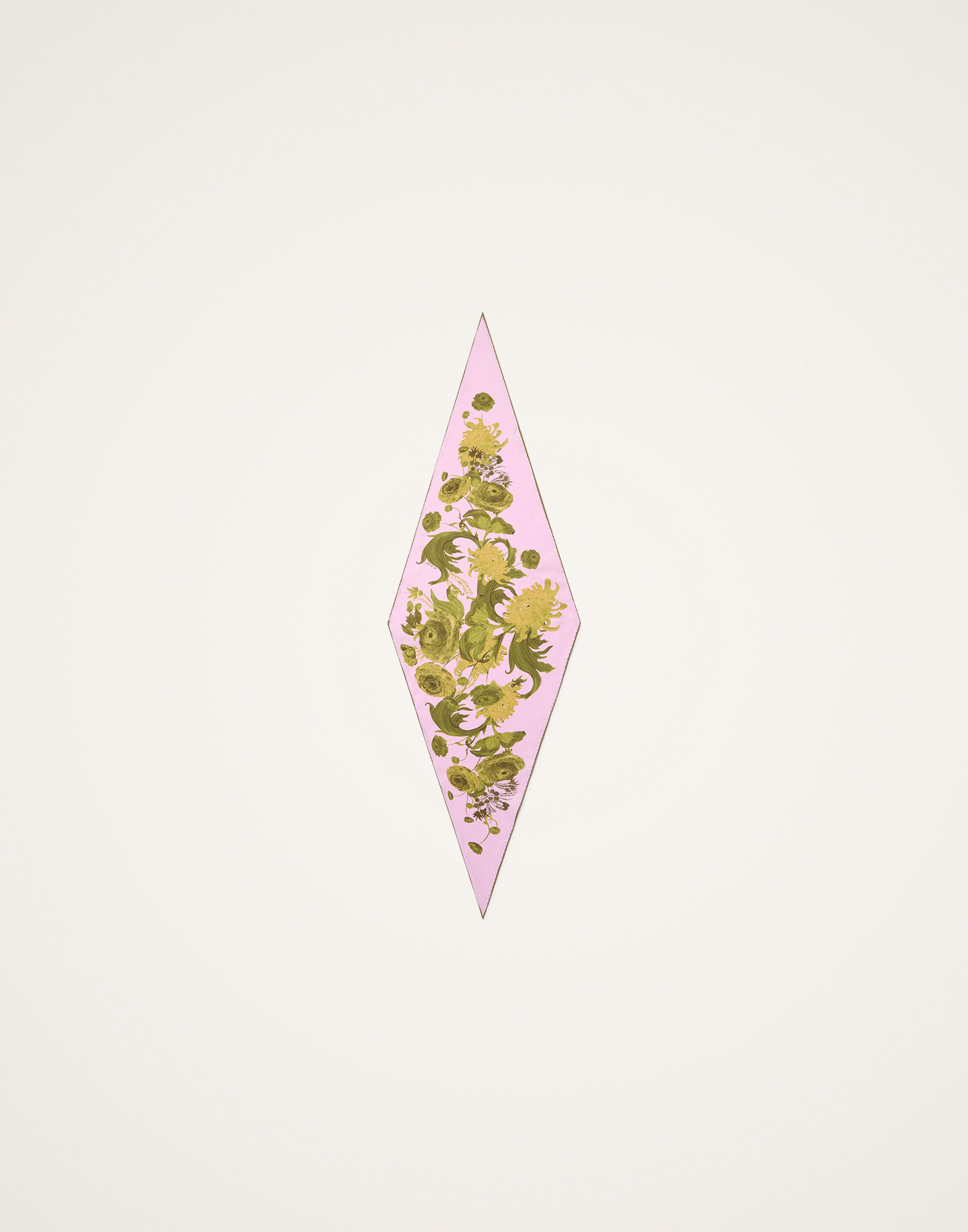 La DoubleJ Diamond Scarf Coven Plac&eacute;e Pink SCA0105SIL006COV05PI01
