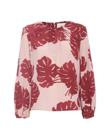 LaDoubleJ Charming Top LaDoubleJ Charming Top Monstera Rosa TOP0021CRE001MON0002