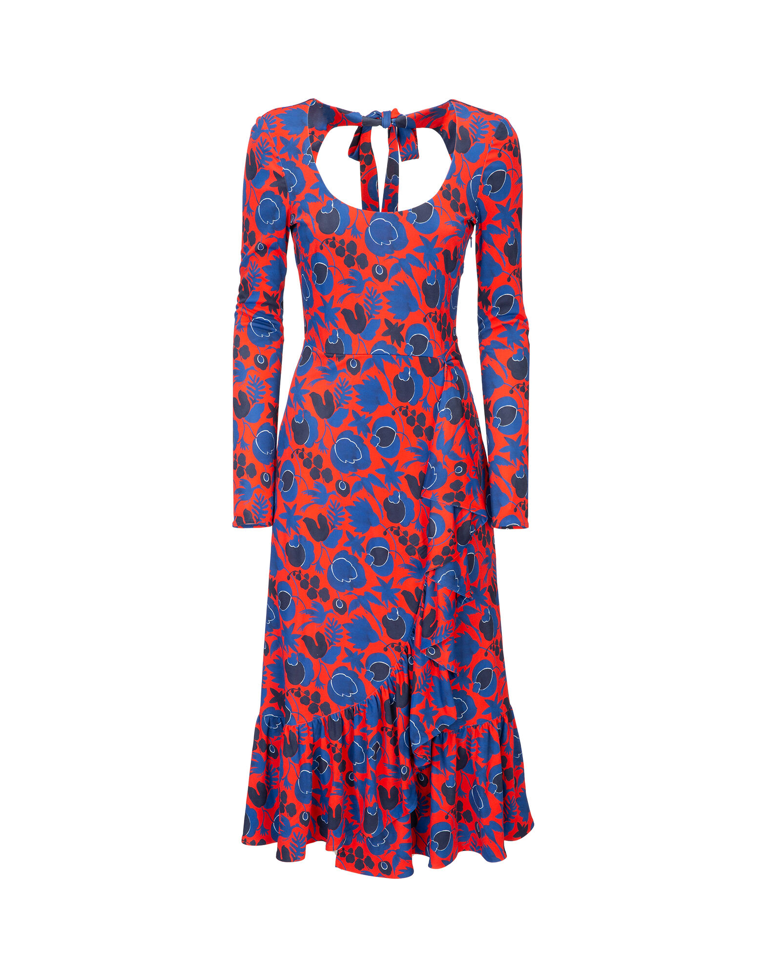 LaDoubleJ Ballerina Dress Wildbird Rosso DRE0099JER004CER0005