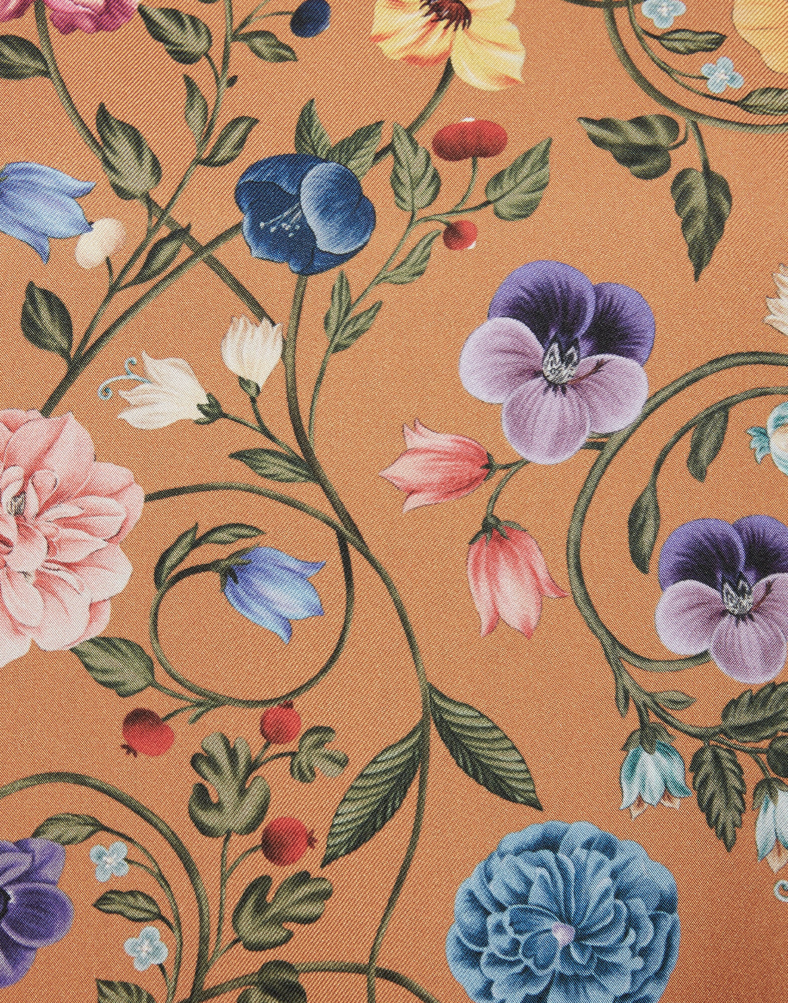 La DoubleJ Swing Dress Botticelli Rust DRE0316SIL001CEL01OR04