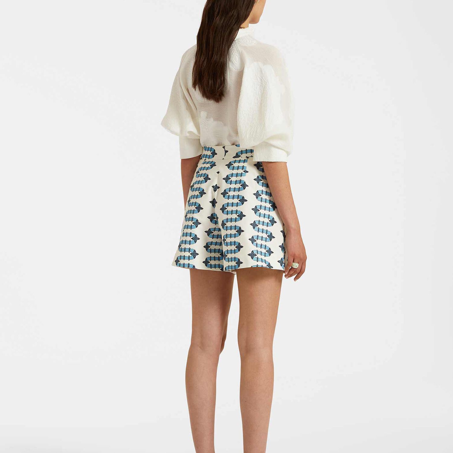 La Doublej Good Butt Shorts In Scirocco Ivory
