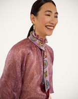 La DoubleJ Skinny Scarf La DoubleJ Skinny Scarf Nucleus Placée Dusty Pink SCA0075SIL006NUC06PI10