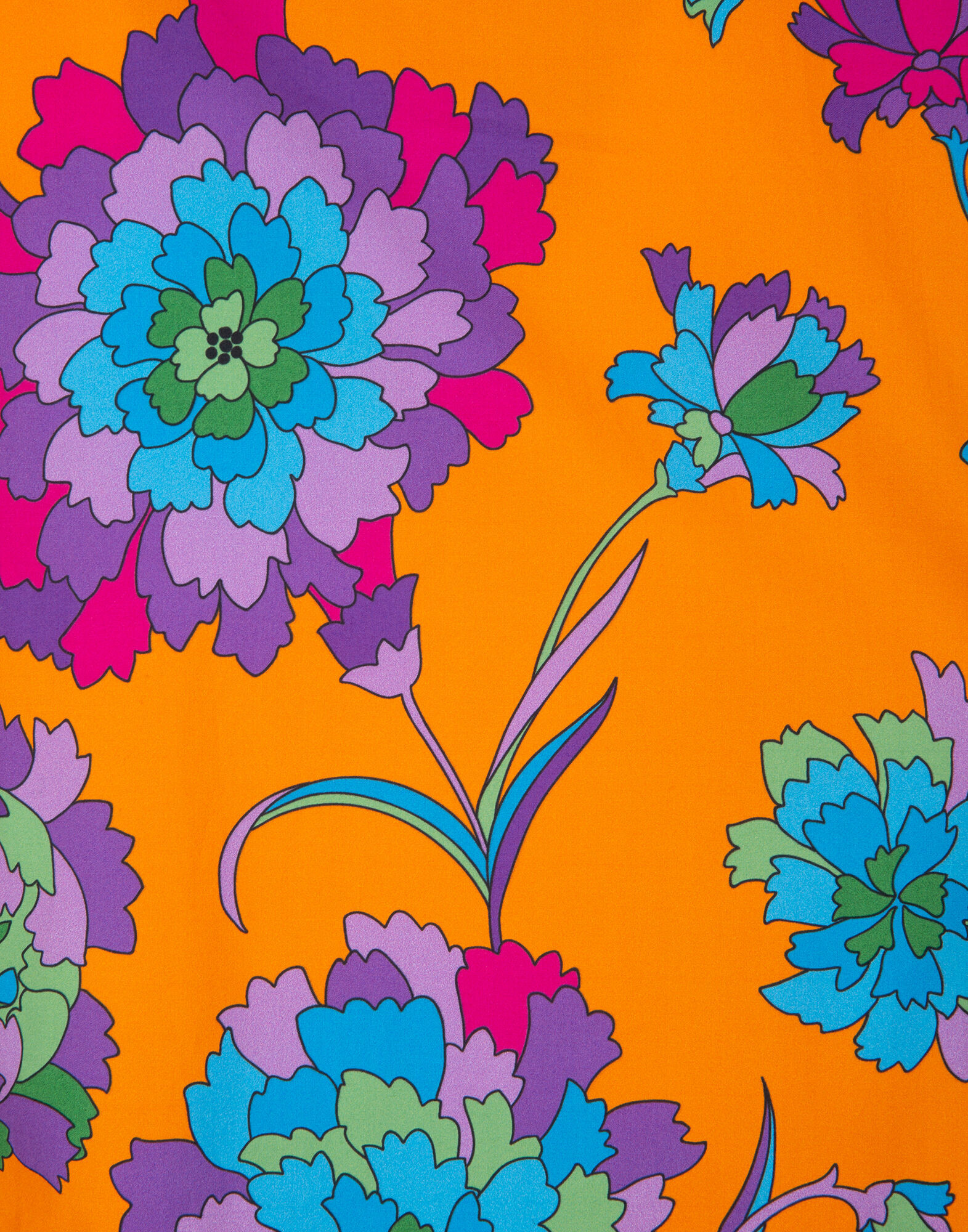 LaDoubleJ Benzinaio Jumpsuit Dandelion Arancio DRE0061COT006DAN0002