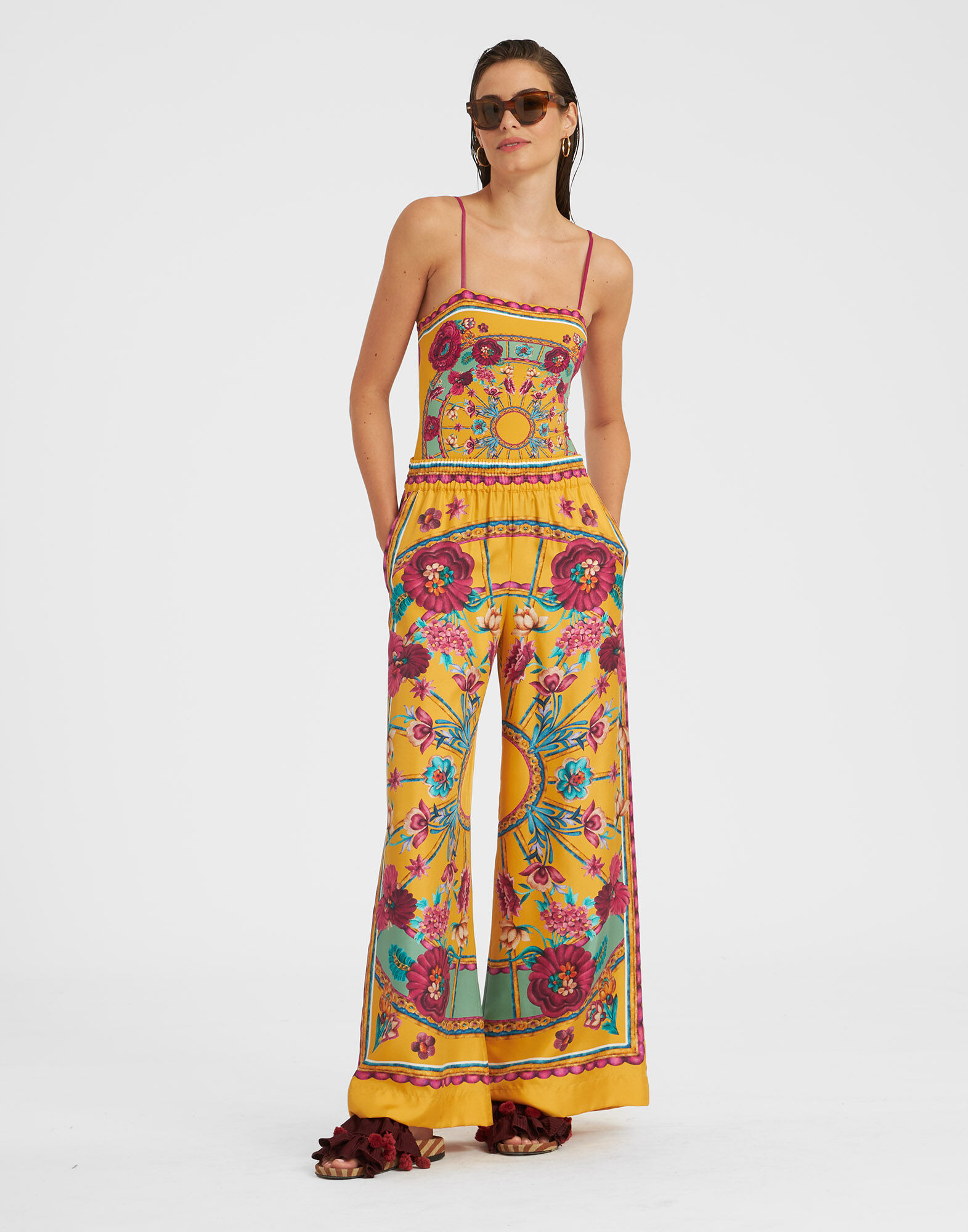 La DoubleJ Elle Swimsuit Zodiac Plac&eacute;e Marigold SWI0055LYC006ZOD01OR05