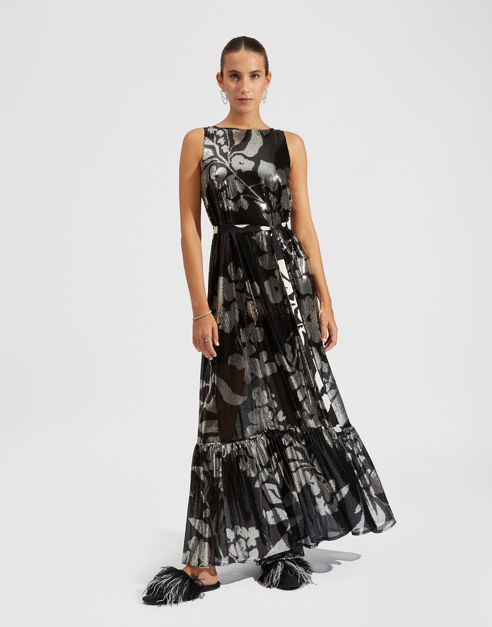 La DoubleJ Soir&eacute;e Dress Winter Jasmine DRE0413PAI002WIJ0001