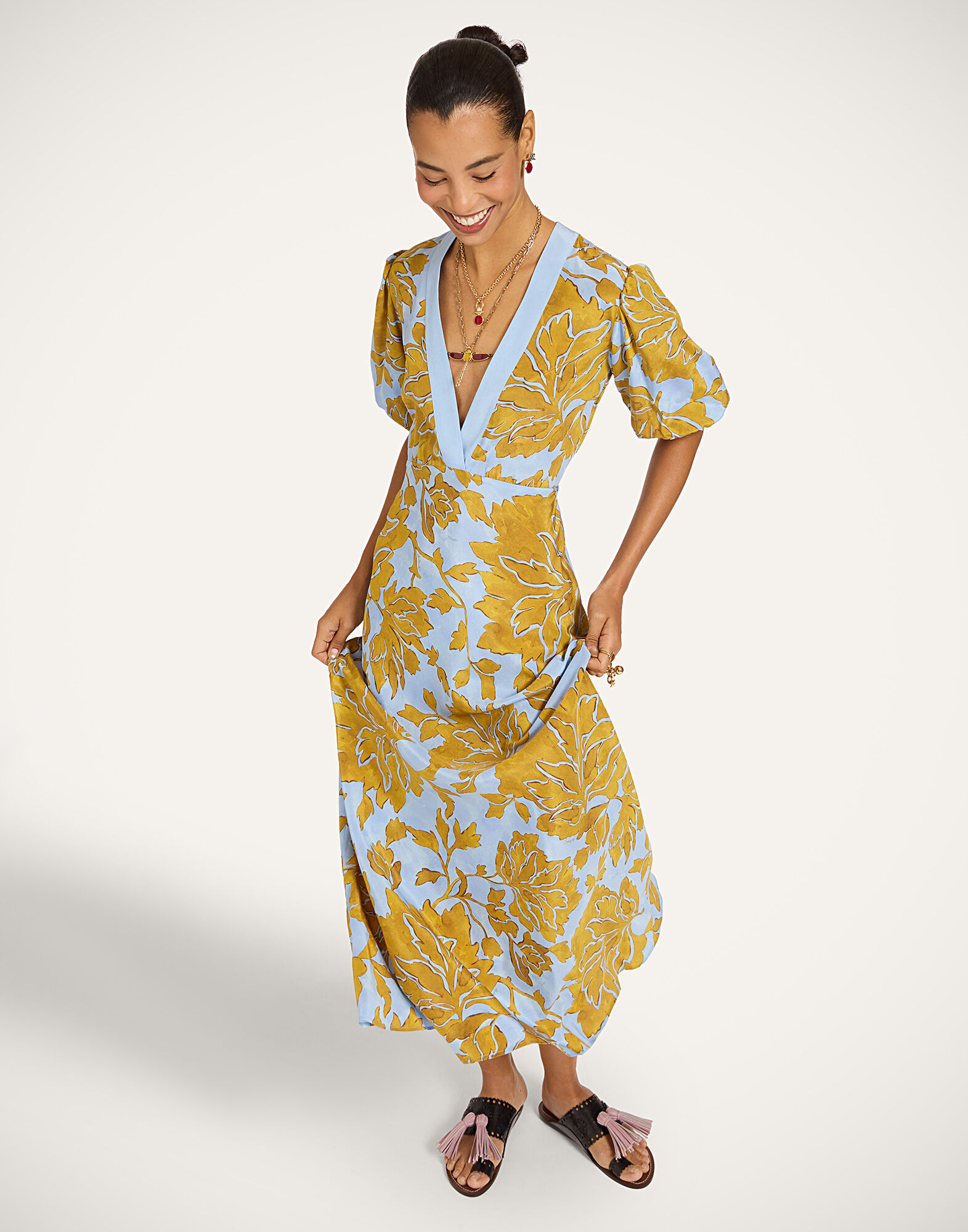 La DoubleJ Marlene Dress Tangle Light Blue DRE0927CRE001TAN01BU01