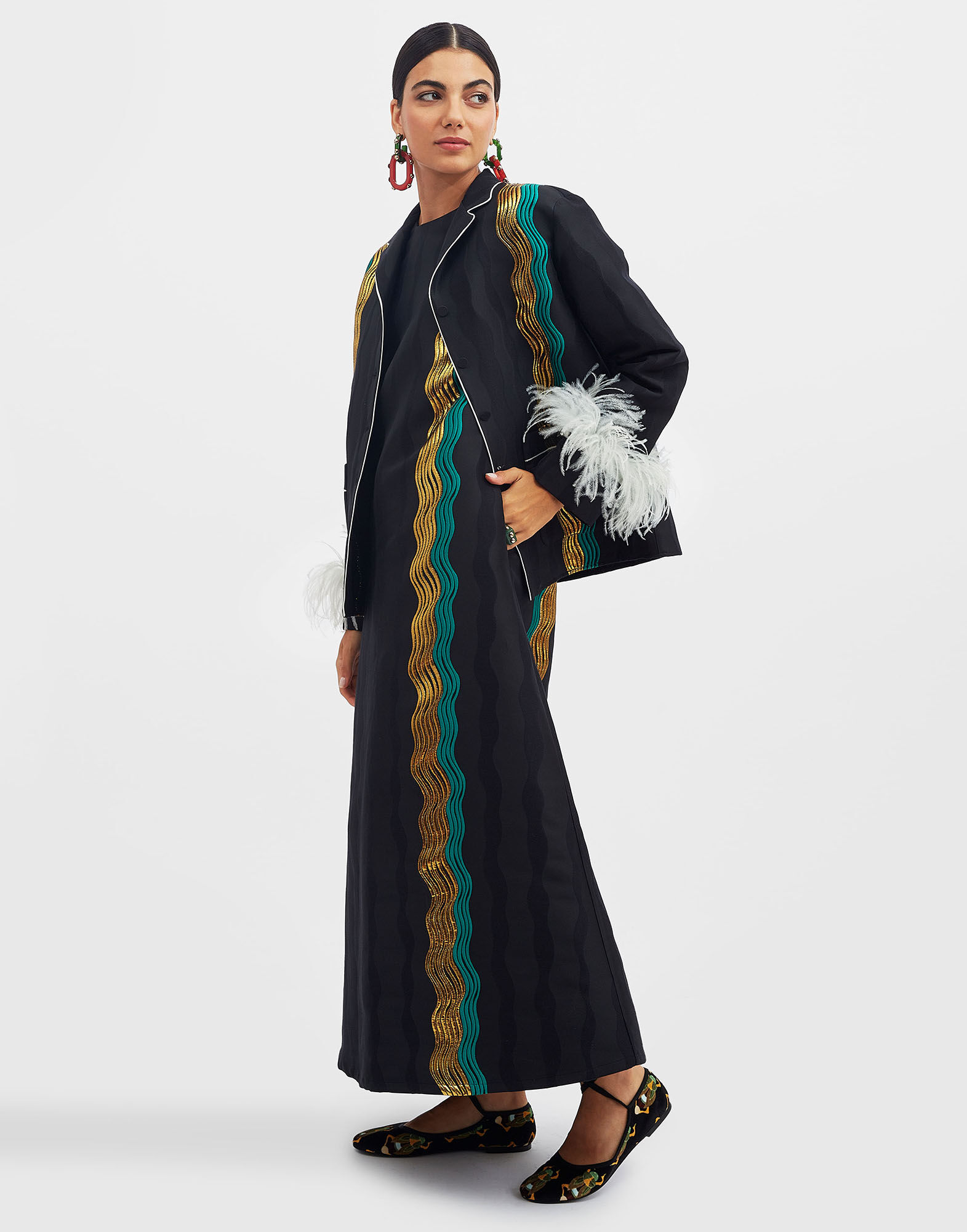 Nile Jacket in The Nile Black for Women | La DoubleJ