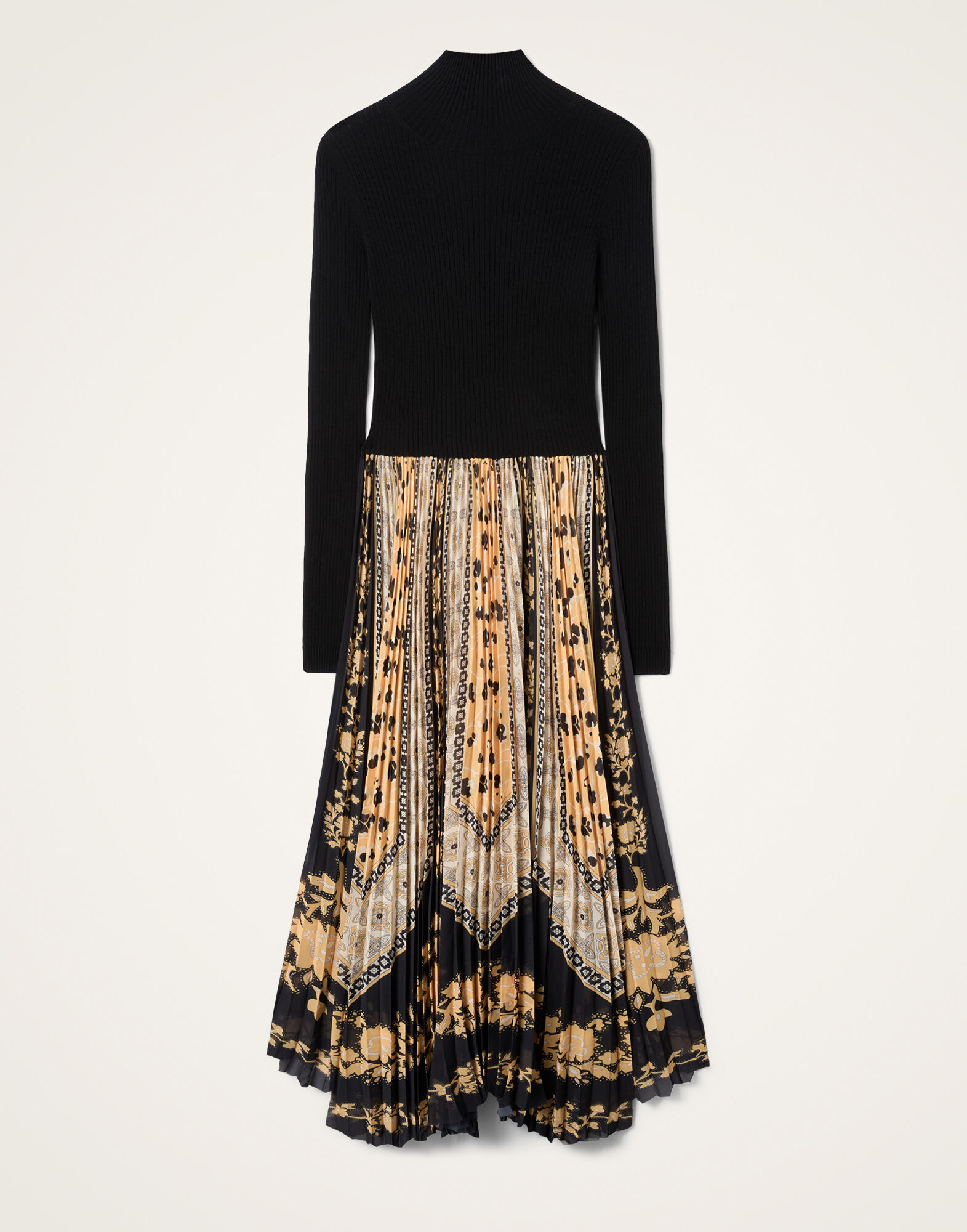 La DoubleJ Moondance Knit Dress Regalia Gold DRE1017KNI192VA447BL01