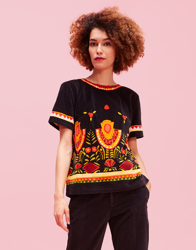LaDoubleJ Messico Nero The Jazzy Tee LaDoubleJ Messico Nero The Jazzy Tee Messico Nero SHI0014VEL001MEX0002