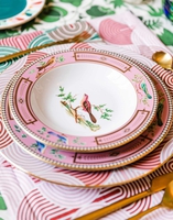 La DoubleJ Miniscalchi Soup & Dinner Plate Set La DoubleJ Miniscalchi Soup & Dinner Plate Set 18k Gold Antique Miniscalchi DIS0055CER001MIN0003