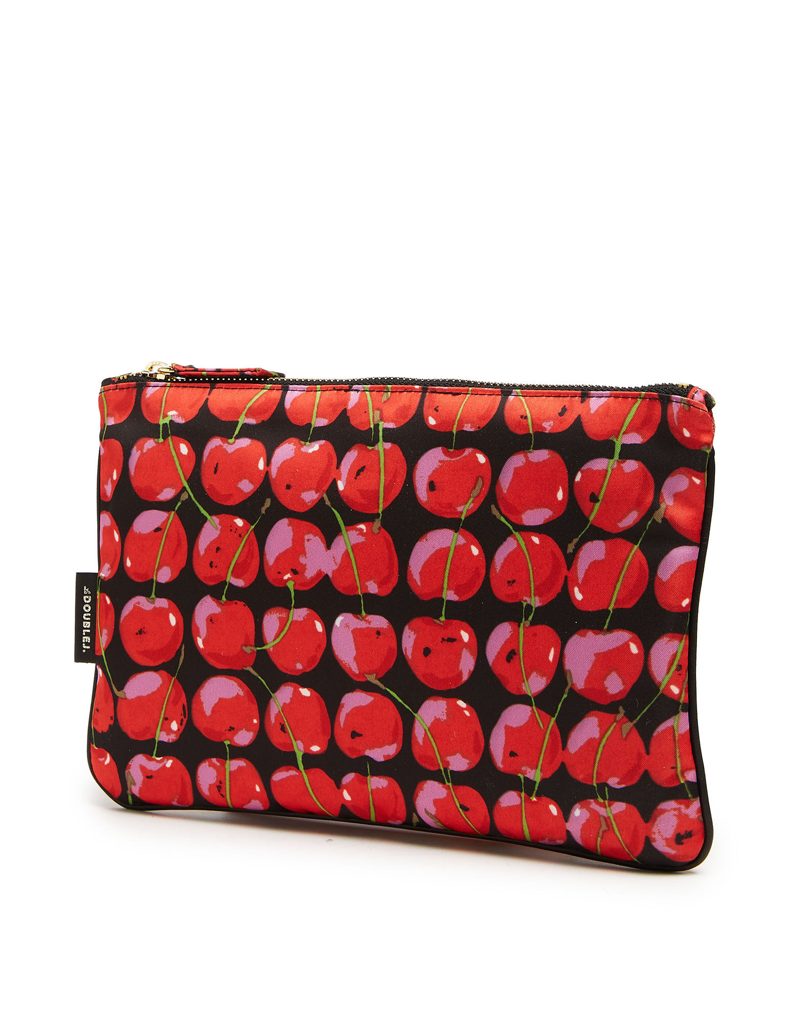 La DoubleJ Pochette Black Cherries BAG0039RAS006CHY0003