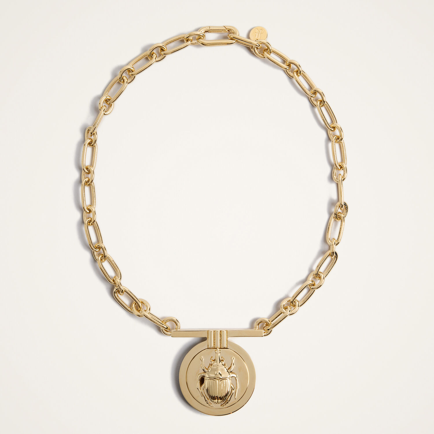 La Doublej Shen Loop Necklace In Gold