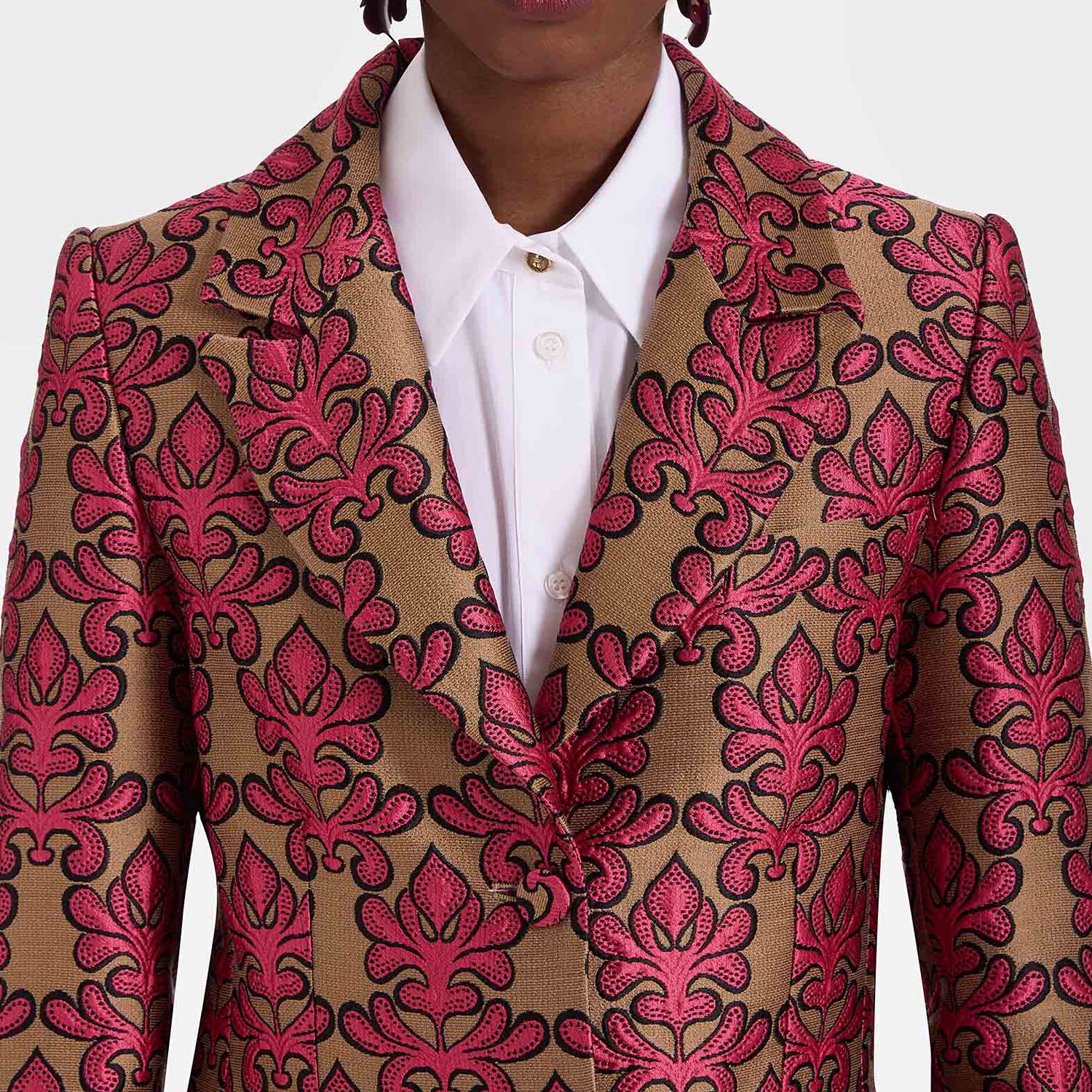 La Doublej 24/7 Jacket In Herald Fuchsia