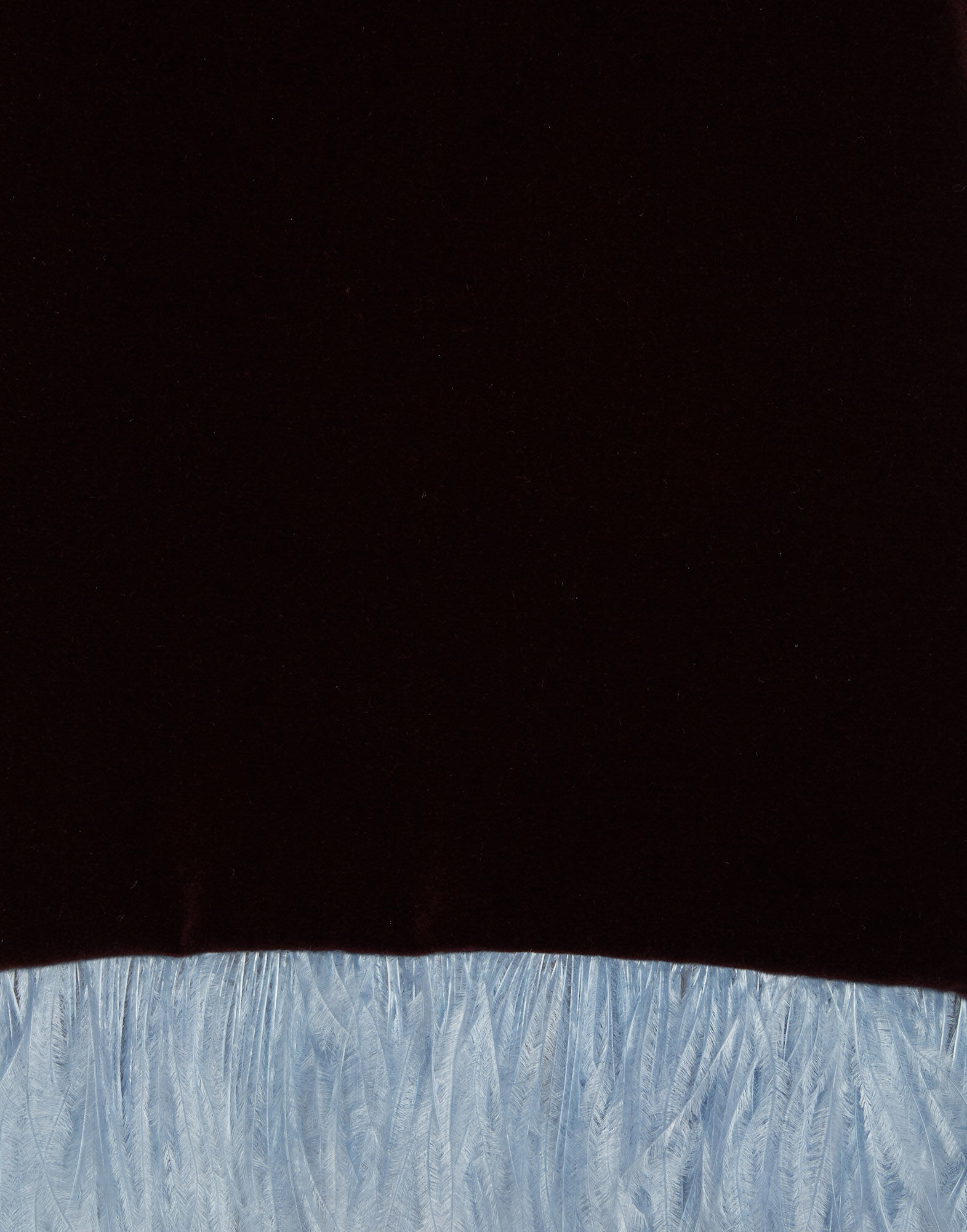 La DoubleJ La Scala Top Solid Burgandy TOP0013VEL011SOLIDRE02