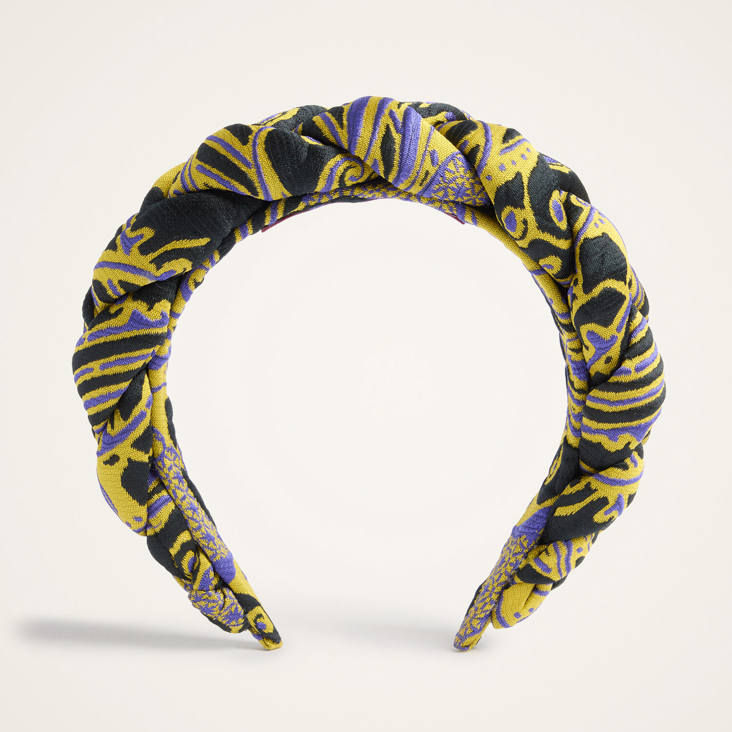  La Doublej Hair Accessories Women - Rapunzel Headband Atlantis Yellow One Size 93% Polyester 4% Silk 3% Polyamide 