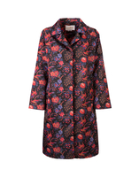 LaDoubleJ Nylon Loden Coat LaDoubleJ Nylon Loden Coat Pavone Nero JAC0002NYL001PAV0001