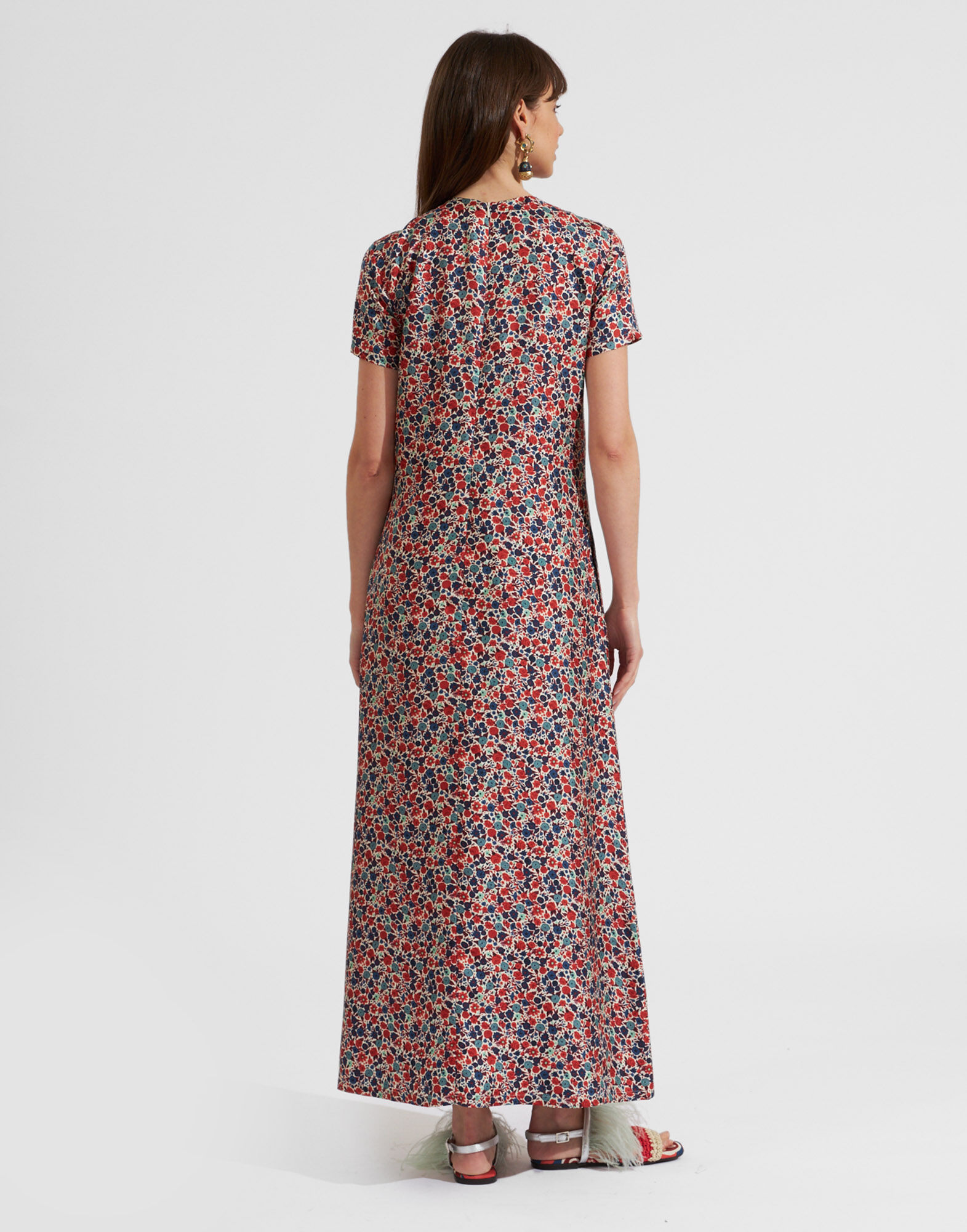 La DoubleJ Swing Dress Zia DRE0001SIL001ZIA01BU03