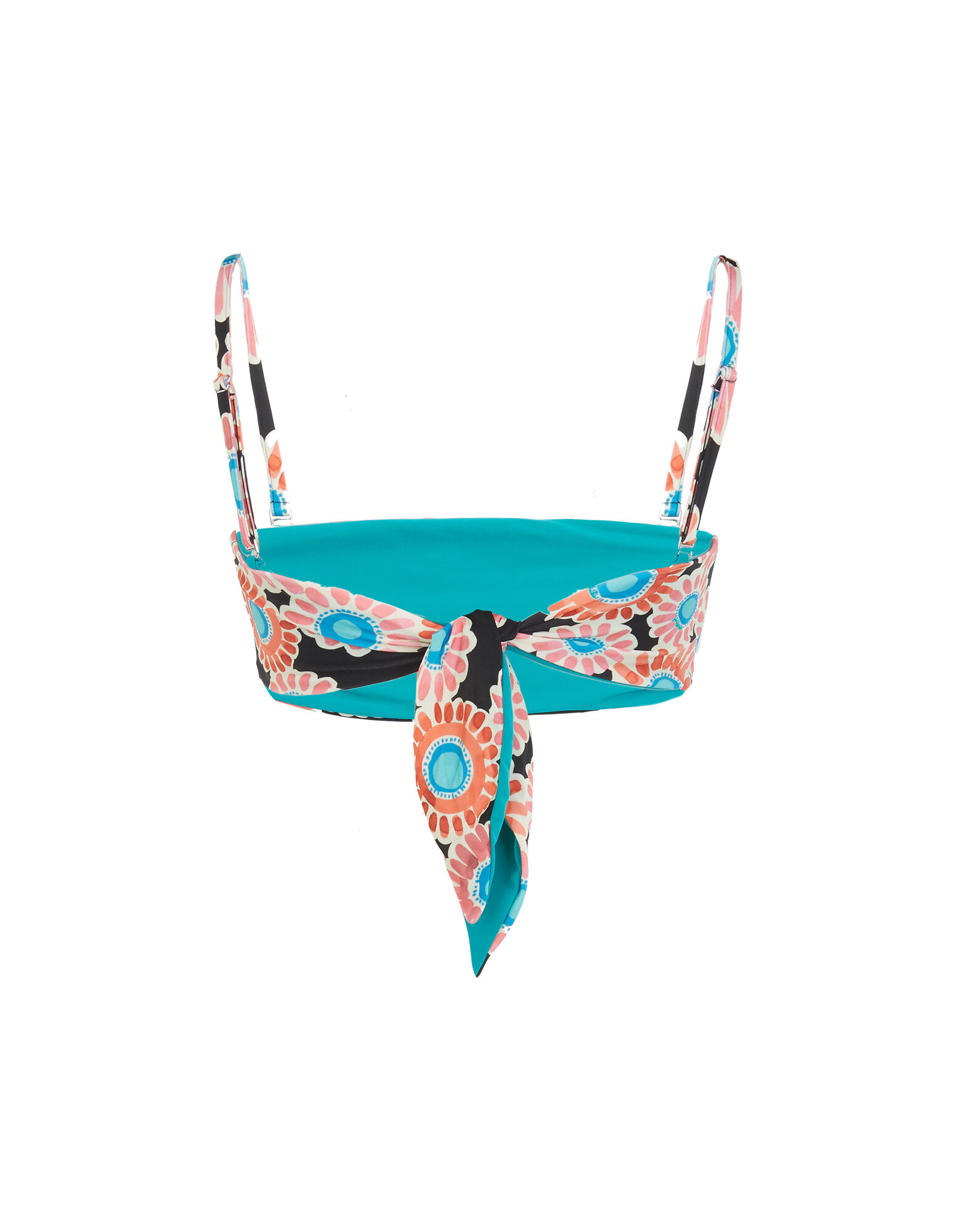 La DoubleJ 3-Way Bandeau Top Crazy Daisy Black SWI0021LYC001DAY0002