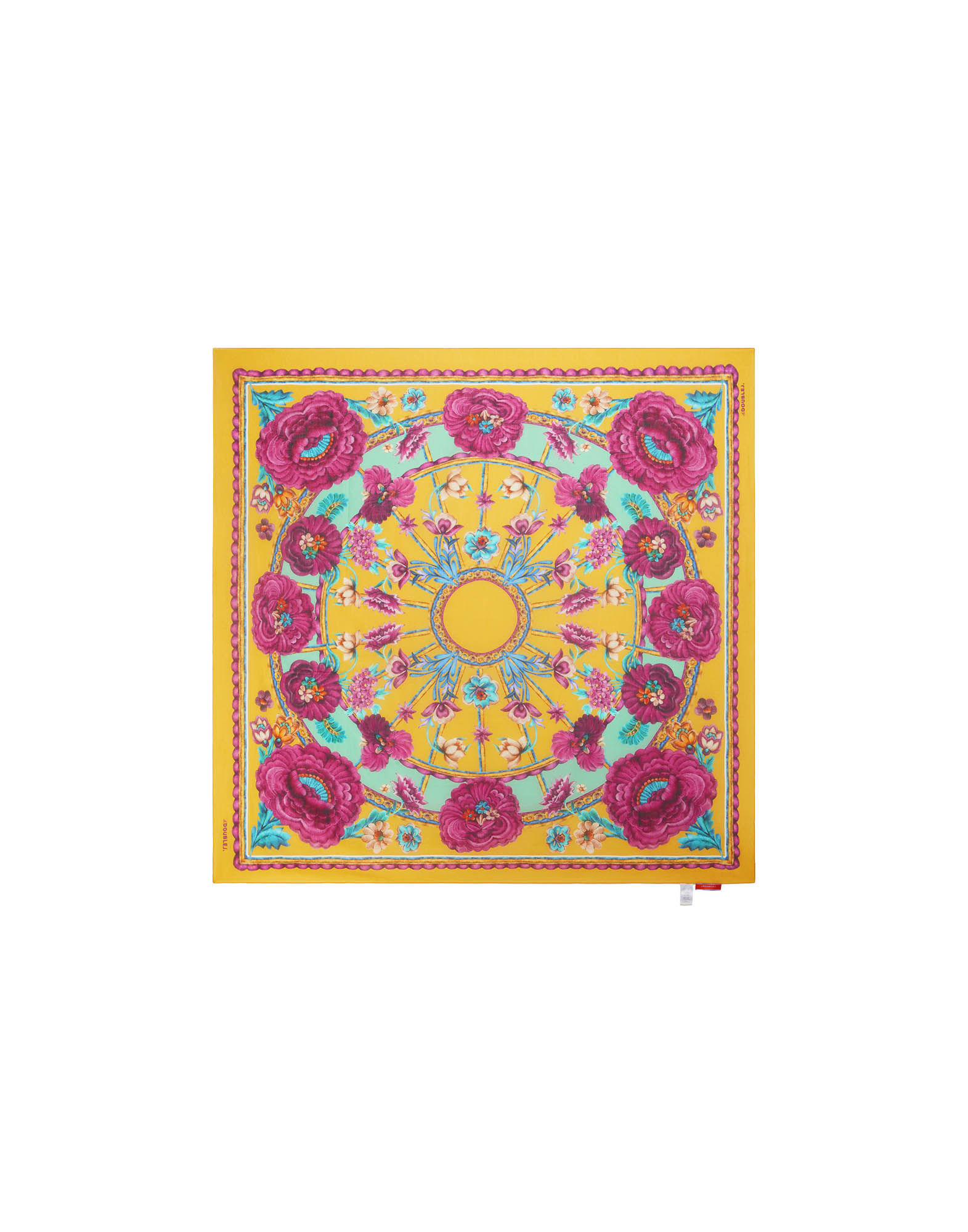 La DoubleJ Pareo Zodiac Plac&eacute;e Marigold SCA0051COT021ZOD01OR02