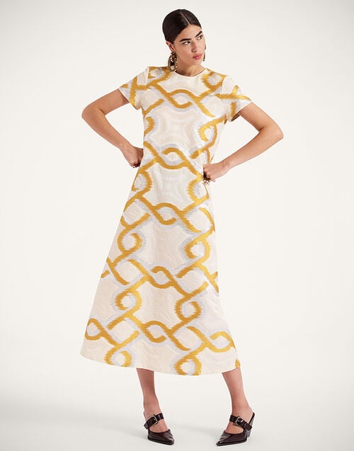 La DoubleJ Swing Dress La DoubleJ Swing Dress Tackle Gold DRE0001JCQ081TAC03YE05